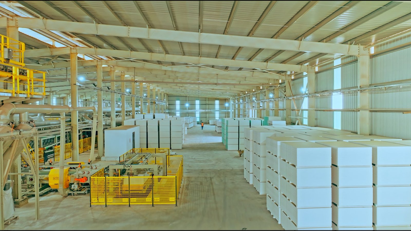 Usine de production de plaques